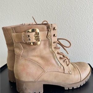 G by Guess Women’s Axxis Camel Boot